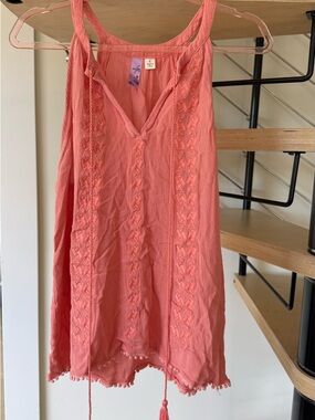 💖 Alya Coral Pink Top